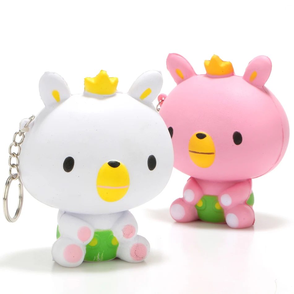 10cm Kawaii Jumbo Rilakkuma Squishy  Soft Doll Collectibles 