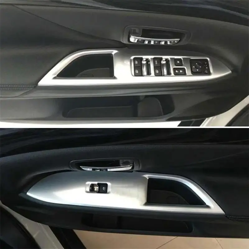 Inner-Door-Armrest-Window-Lift-Switch-Button-Cover-Tim-Frame-For-Mitsubishi-Outlander-2016 (1)