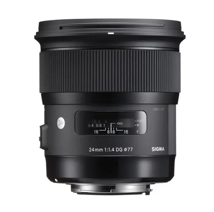 Sigma 24mm f/1,4 DG HSM F1.4 для Canon 650D 700D 750D 760D 70D 80D 7D 5dmark II 5dmark III 5DS 5DSR 5D Характеристическая вязкость полимера 1Dx T5i T3i