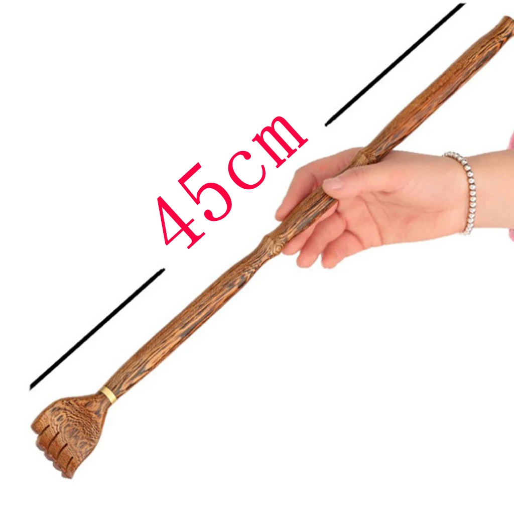 Wooden Back Scratchers, 18inch for Pregnant Elderly People Who Need Longer Hands Relief from Itching