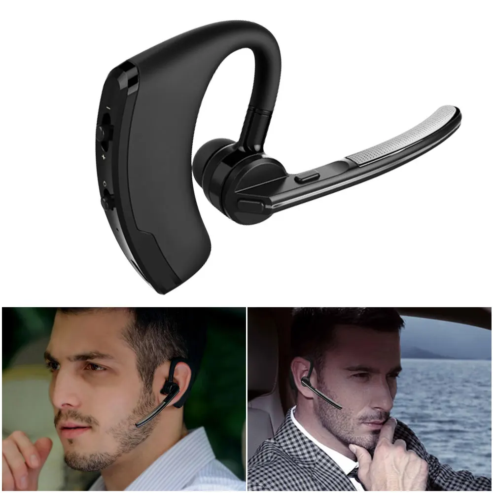 Wireless Bluetooth Headset for Smartphone Hands Free Bluetooth Earphone With Microphone Headphone Voice for Iphone Bluetooth Ear