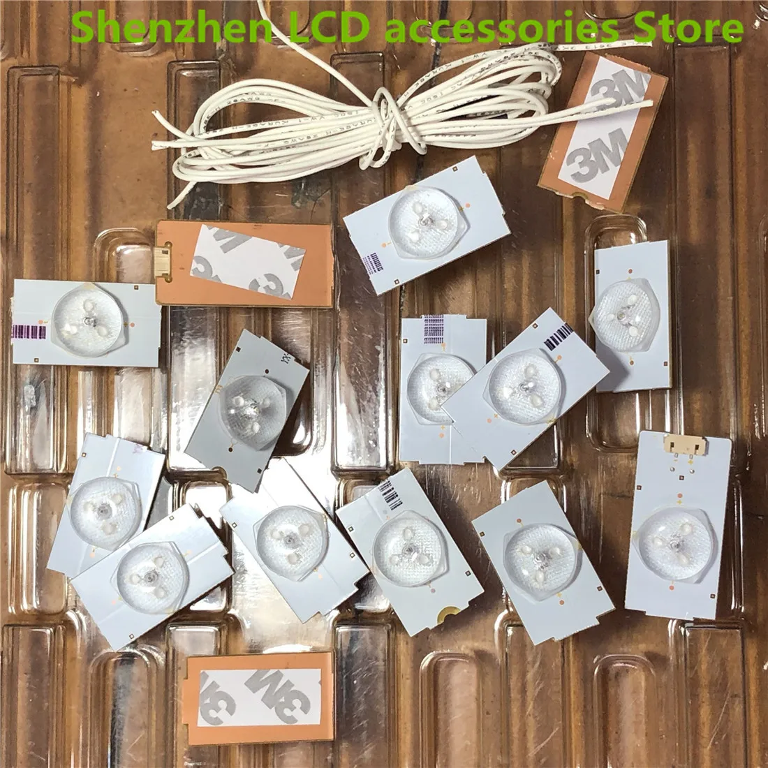 

50Pieces/lot FOR Repair replacement beads 3V of Samsung LED Backlight D2GE-320SC0-R3