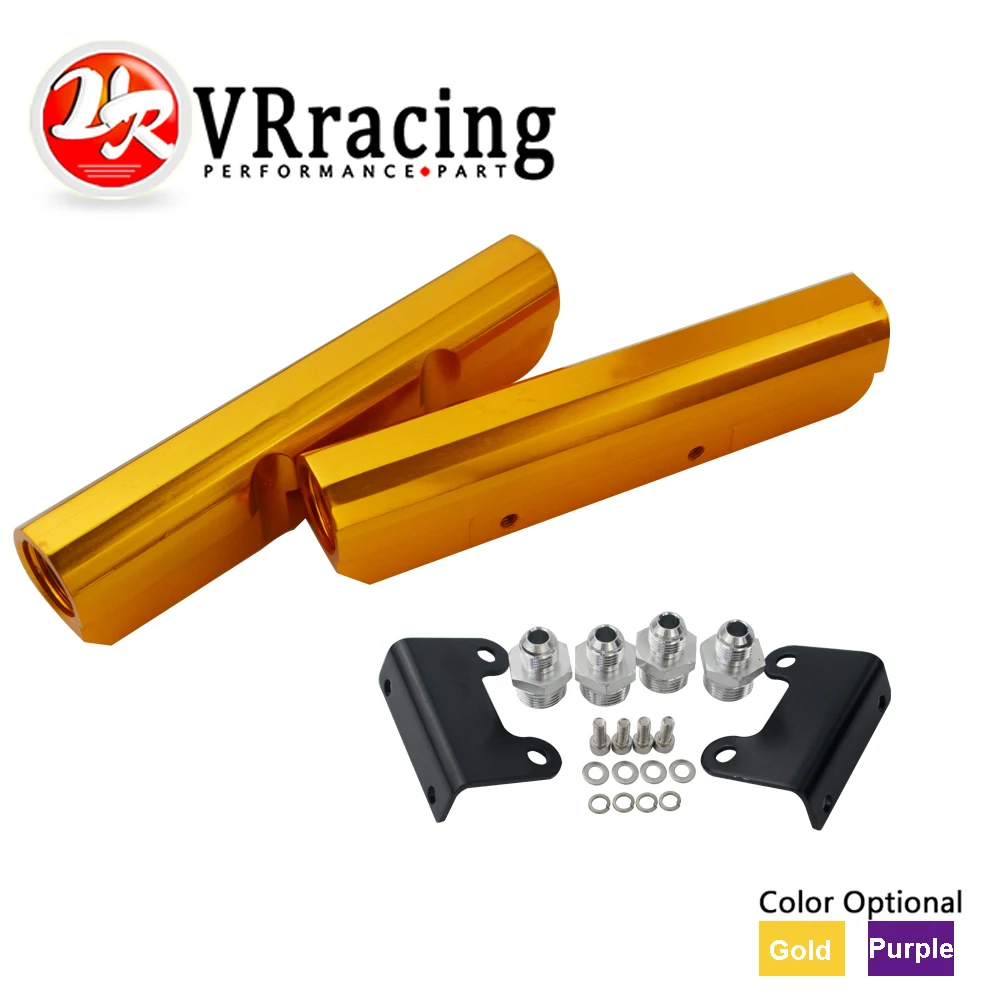 

VR RACING - NEW Fuel Rail For Subaru Impreza Sub GDA GDB Fuel Rail Turbo Fuel Rail Kits Fuel Supply VR-FRF01