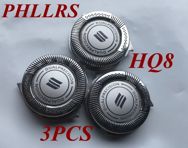 Сменная головка для бритвы PHILIPS HQ8 3 шт. HQ8100 HQ8120 HQ8140 HQ8142 HQ8150 HQ8160 HQ8170 HQ8174 HQ8141 HQ8155 |