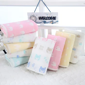 

Muslin Baby Swaddle Blanket Baby Blanket 4 Layers Gauze Cotton Swaddle Newborn Baby Bath Towel Swaddle Blankets Battaniye Bebek