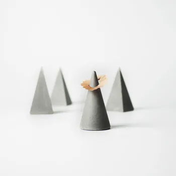 

cone silicone molds three-dimensional concrete block molds ring holder molds