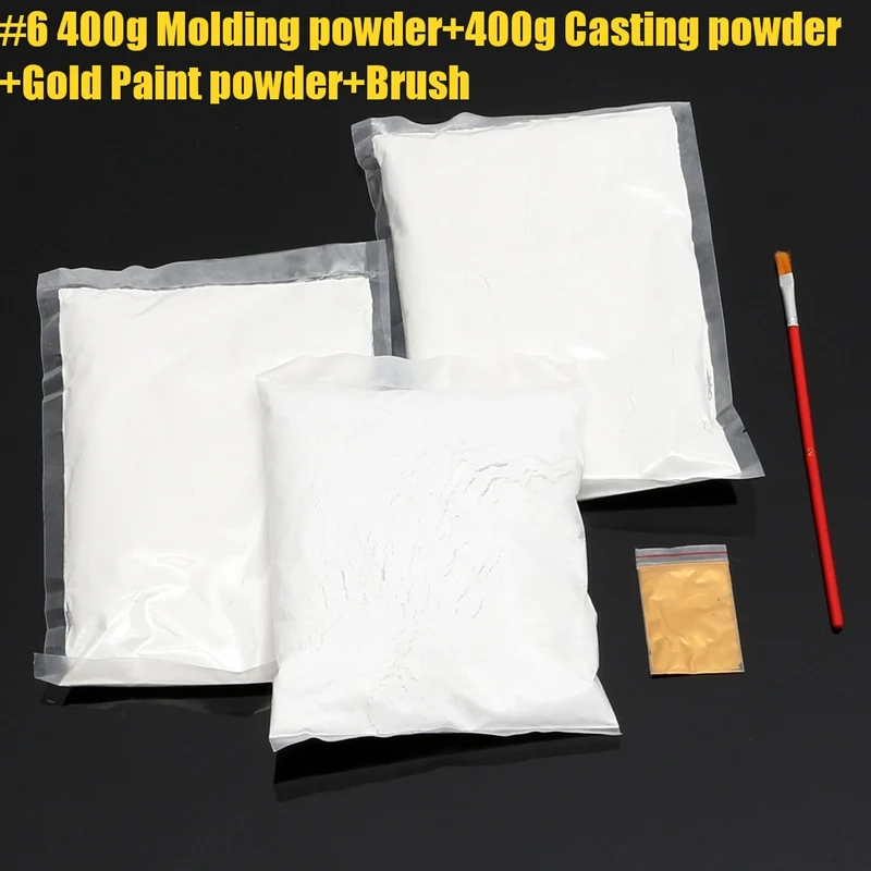 

800g 3D Plaster Handprints Footprints Baby Hand & Foot Casting Mini Kit Keepsake Gifts 1 Set