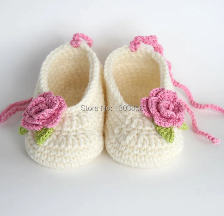 Baby Bootieshandmade crochet baby shoes baby girl booties ...