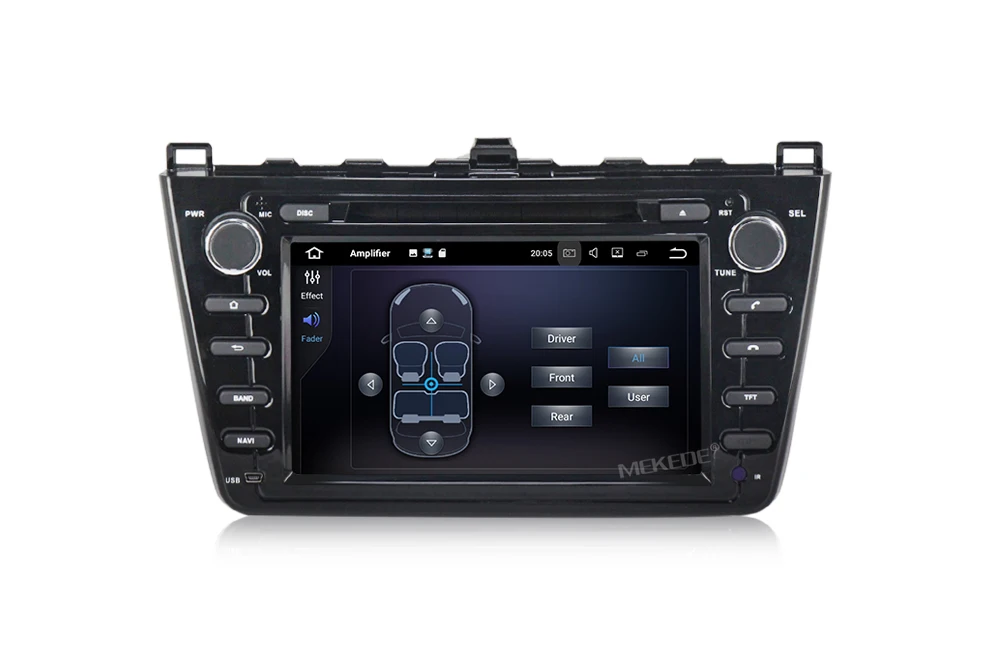 Best PX3 2Din 2G+16G Android 7.1 Car DVD Multimedia Video Player For Mazda 6 /Ruiyi /Ultra GPS Navigation 4 Core Stereo Radio 1080P 10