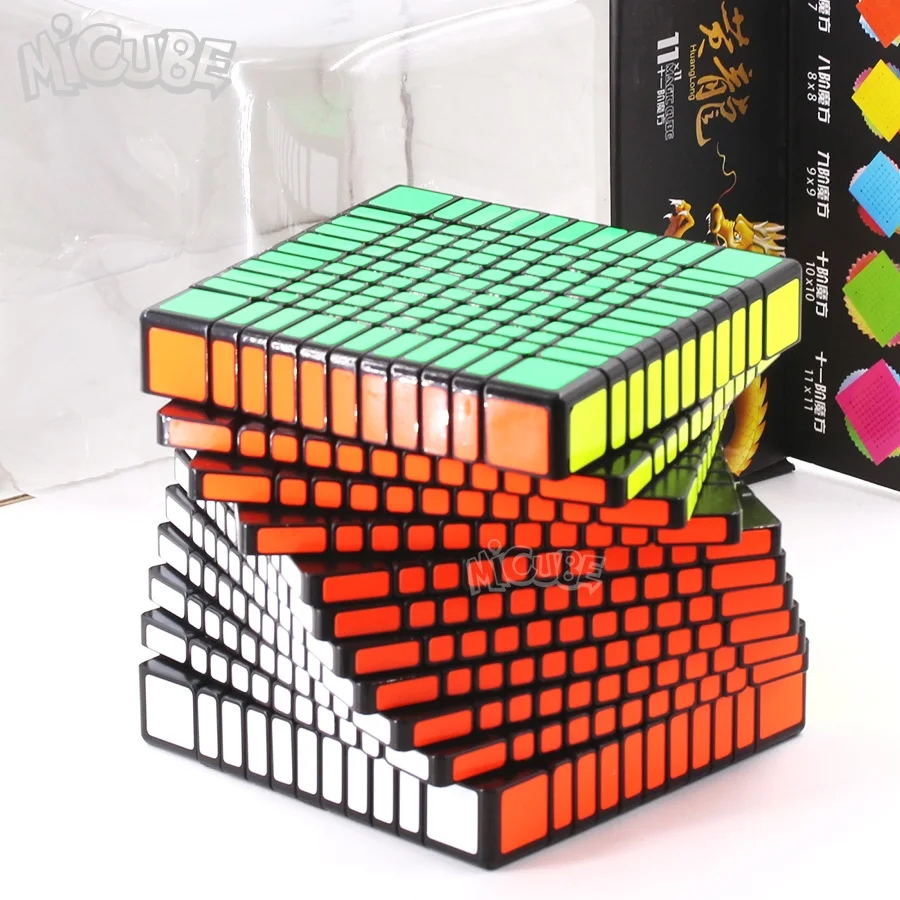 Micube YuXin Zhisheng 11x11x11 куб HuangLong 11x11 магический скоростной соревнование Твист