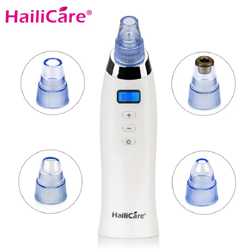 Goede Huidverzorging Porie Vacu uuml;m Comedondrukker Acne Puistje Removal Vacu uuml;m Zuig Tool Gezicht Schoon Facial Diamond Dermabrasie Machine