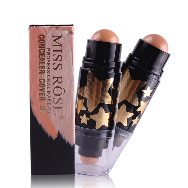 

5Pcs Blemish Pores Flawless Corrects y5 Miss Rose Colors Makeup Concealer Stick Corrector Cream Bronzer Contour Pen