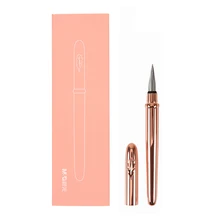 M& G сверхтонкая перьевая ручка для денег, Роскошные Металлические чернильные ручки, офисные принадлежности, школьные принадлежности, подарок на день рождения