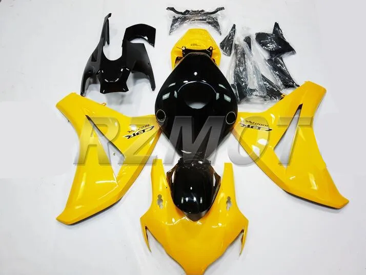 

New Injection ABS Motorcycle Fairing kit Fit For Honda CBR1000RR CBR1000 CBR 1000RR 2008 2009 2010 2011 08 Bodywork yellow black