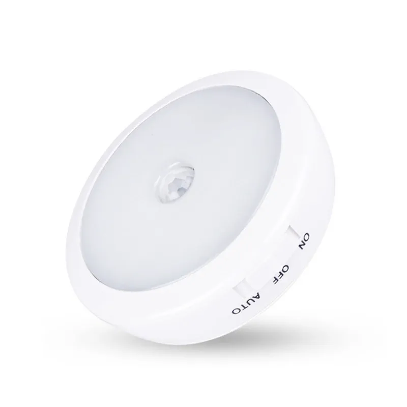 Infrared PIR Motion Sensor Led Night Light Wireless Detector Light control Auto OnOff wall Lamp for Closet Corridor Cabinet WC (7)