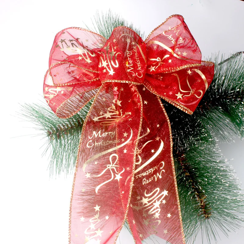 xmas wrapping ribbon