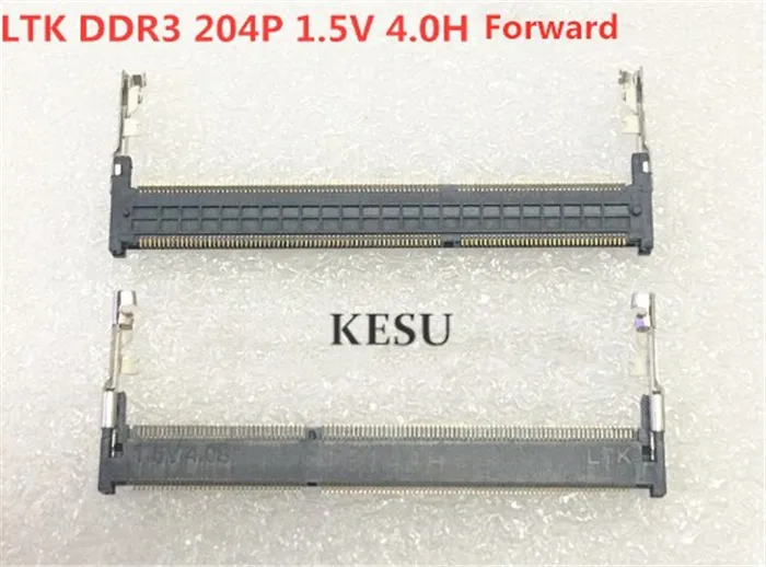 DDR3 204P 204Pin 204-Pin 1 5 В 4 0 H разъемы для компьютера настольного слот памяти передние