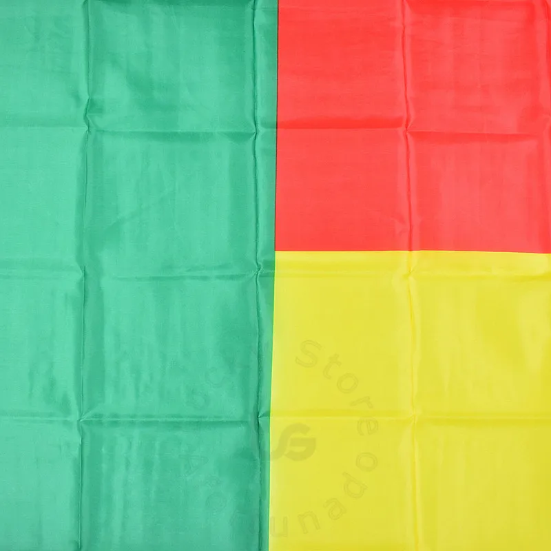 Бенин баннер 90*150 см висящий Национальный флаг Бенин украшения дома баннер