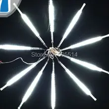 [Seven Neon] AC110-220V 3 м 10 шт./компл. 10 Вт 30 см длинные 36 светодиодов/шт 3528led smd белый свет Светодиодная лампа трубка Метеор