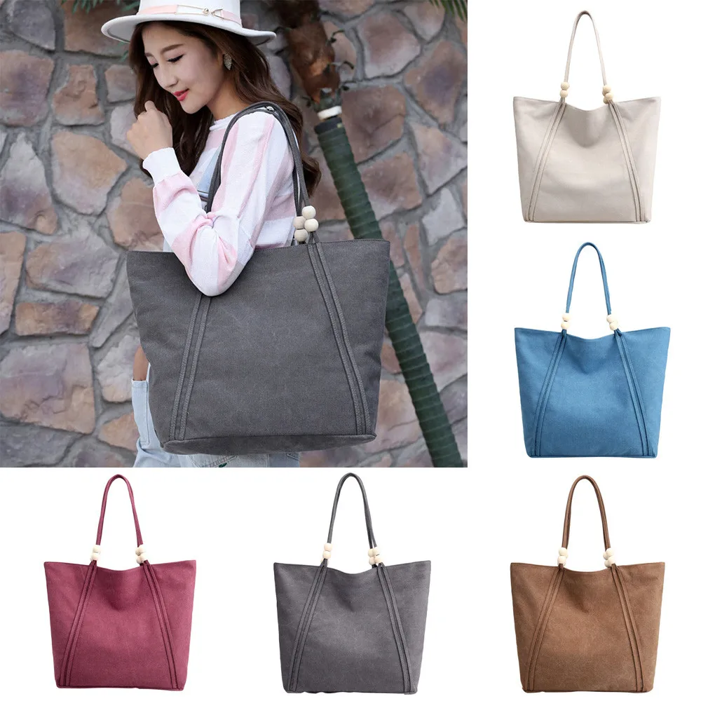 

Xiniu Women Big Casual Tote Shopping Bag Lady Canvas Handbag Shoulder Bags