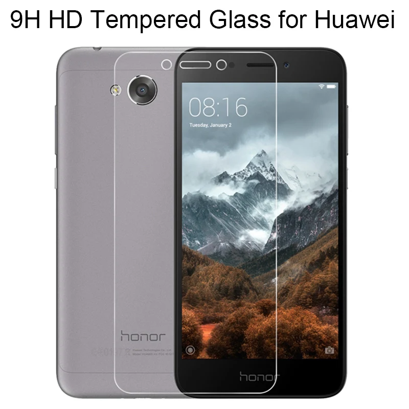 2 шт 9H закаленное переднее стекло закаленное защитное стекло для huawei Honor 7C 8A 7A 6A Pro смартфон экранный протектор для Honor 5A 4A