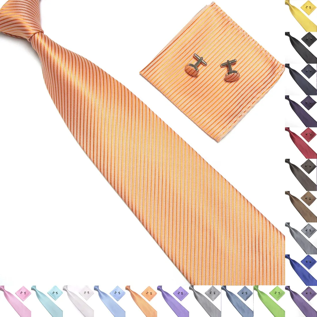 Свадебный Карманный квадратный розовый твердые галстуки 2018 Горячая для мужской костюм галстук мужской носовой платок аксессуары запонки