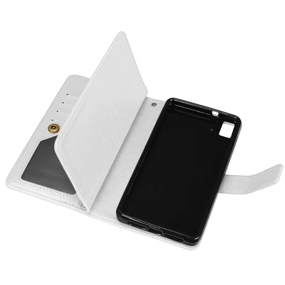 Чехол для BQ Aquaris E5, чехол для BQ E5, BQ, E5, 3g, 4G, 5,0 дюймов, чехлы для телефонов, кожаный флип-чехол, простой кошелек, слот для карт, подставка, держатель