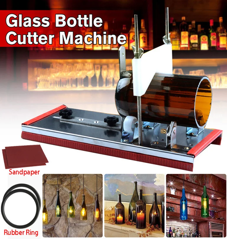 

Grass Bottle Cutter Tool Wine Beer Glass Cutter for DIY Grass Cutting Tools