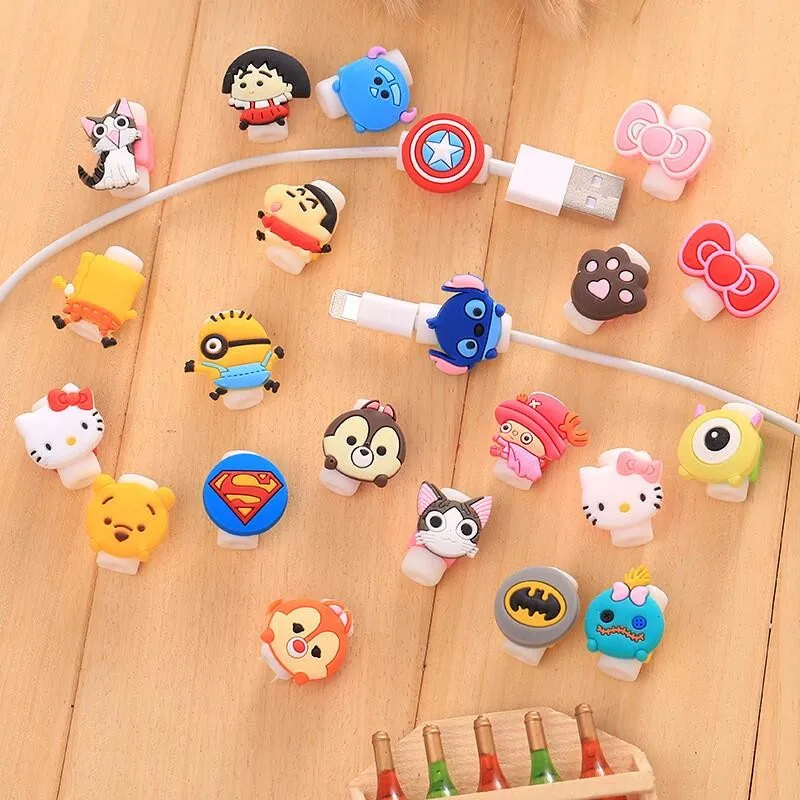 Cute Cartoon Phone USB cable protector for iphone cable chompers cord animal bite charger wire holder organizer protection Cute Cartoon Phone USB cable protector for iphone cable chompers cord animal bite charger wire holder organizer protection