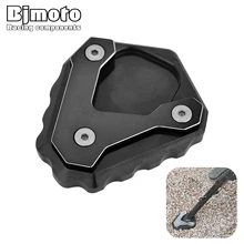 New 2018 Motorcycle Side Stand Enlarge KickStand Extension Pad For BMW G310GS 2017 2018 badass motogear motorcycle kickstand pad