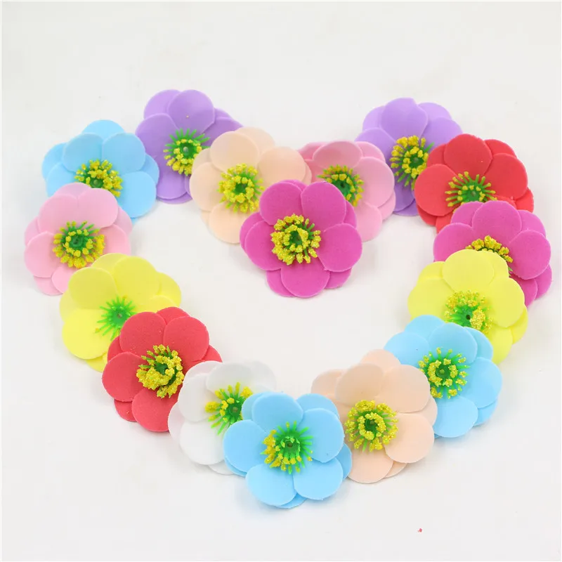 Artificial Rose foam Flower Heads Decoration for Wedding Party Banquet