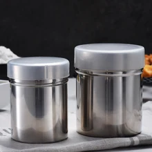 Кофе шоколад шатающийся стакан молотое какао Порошковая соль глазурь капучино сито крышка шейкер кухонный инструмент