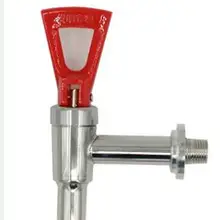 Коммерческий диспенсер воды части кран бойлера воды 3/" 15,6 шуруп диаметром мм с красной ручкой