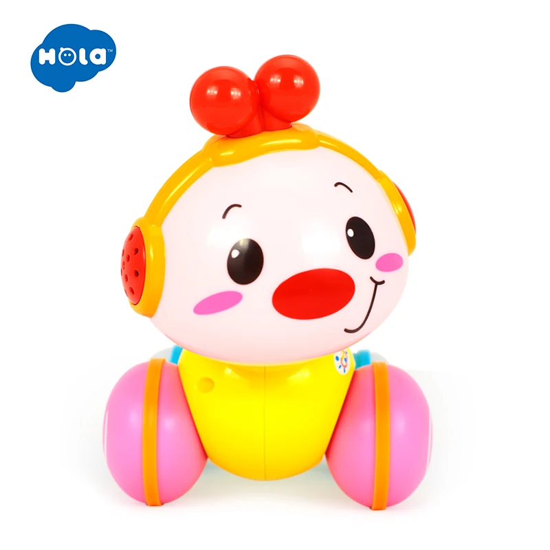 Продажа HOLA 997 ползучий червь прекрасный музыкальный Brinquedos Bebe червь пресс функция с музыкой и светильник обучающие игрушки для детей