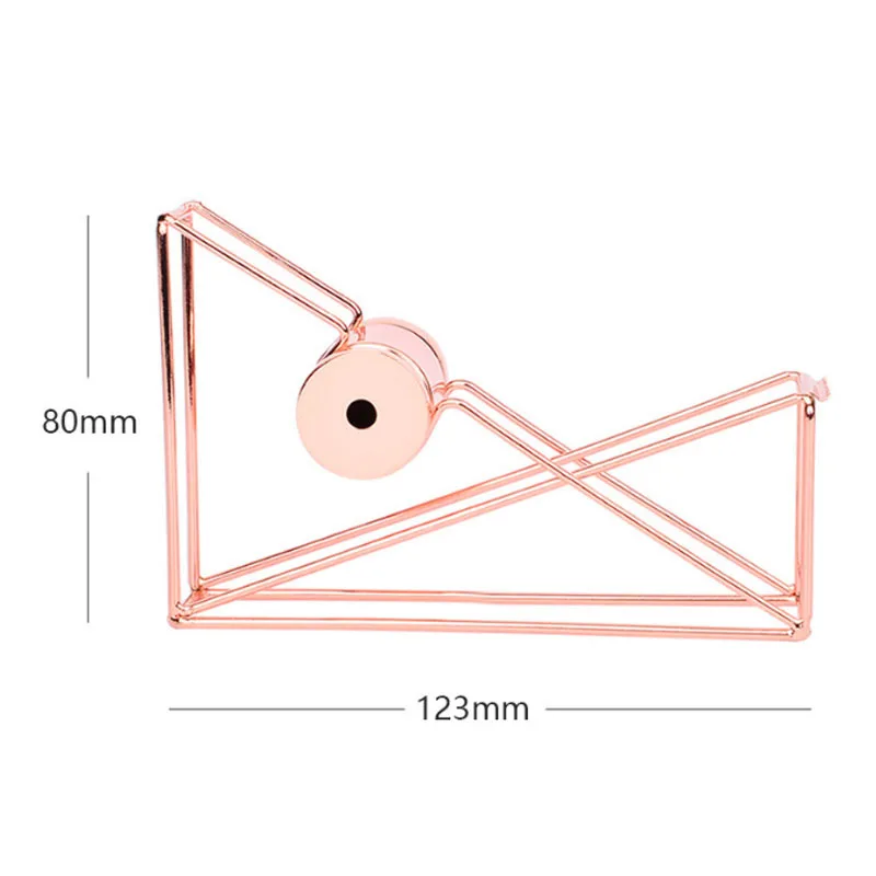 Скандинавский стиль розовое золото резак для ленты металлический держатель для ленты Васи органайзер для хранения канцелярских принадлежностей офисные принадлежности креативные декоративные