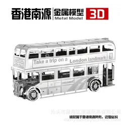 Nanyuan London Bus I22207 пазл 3D металлическая сборка модель Playmobil Игрушки Хобби Пазлы 2019 игрушки для детей подарок