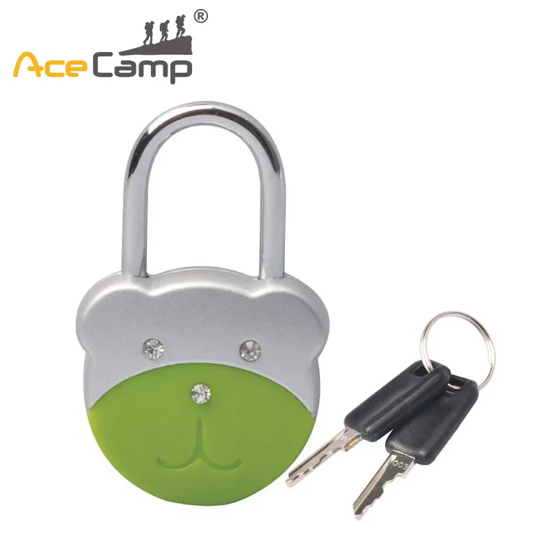 AceCamp Luggage Strap Locks Bear Zinc Alloy Password Customs Luggage