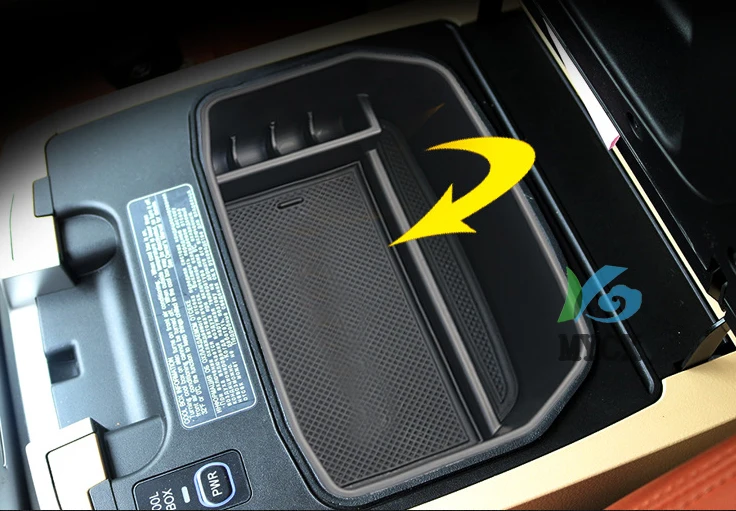 Interior Console Central Armrest Glove Storage font b Box b font Container Tray Car Organizer For