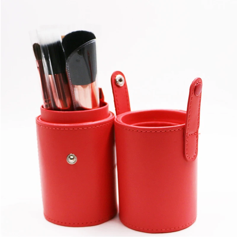 

4 colors 12pcs Cosmetic Brushes Professional Portable makeup brushes make up brushes Set Kit Makeup Tools with Cup holder Case