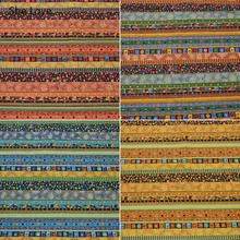 She Love полуметр винтажное хлопчатобумажное белье с цветами ткань африканские принты Анкара швейная ткань DIY Ручная работа домашний текстиль