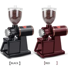 100 Вт электрические Кофе Bean Шлифовальные станки бытовой коммерческих Кофе Шлифовальные станки Кофейные зерна Шлифовальные станки 10 передач отрегулировать
