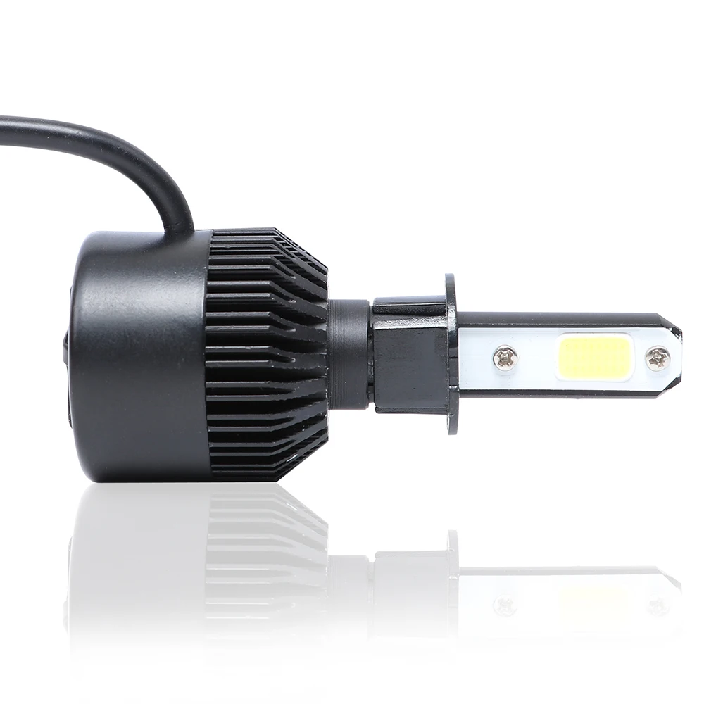 Светодиодный фонарь S2 H3 Передний фонарь светодиодный фар автомобиля безопасности супер яркий свет лампы заменители