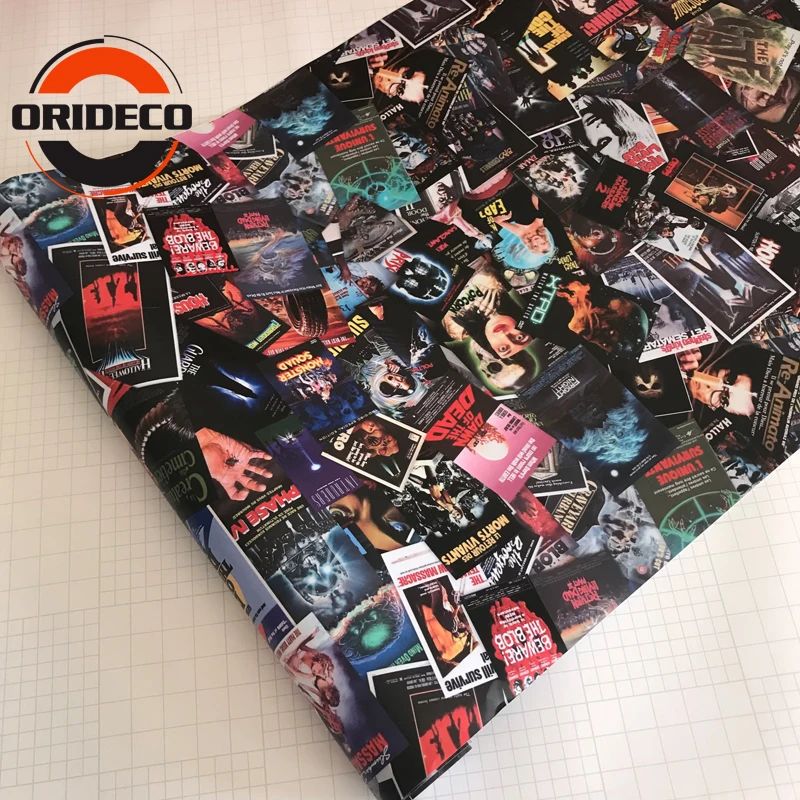 famous movie design sticker bomb vinyl 8