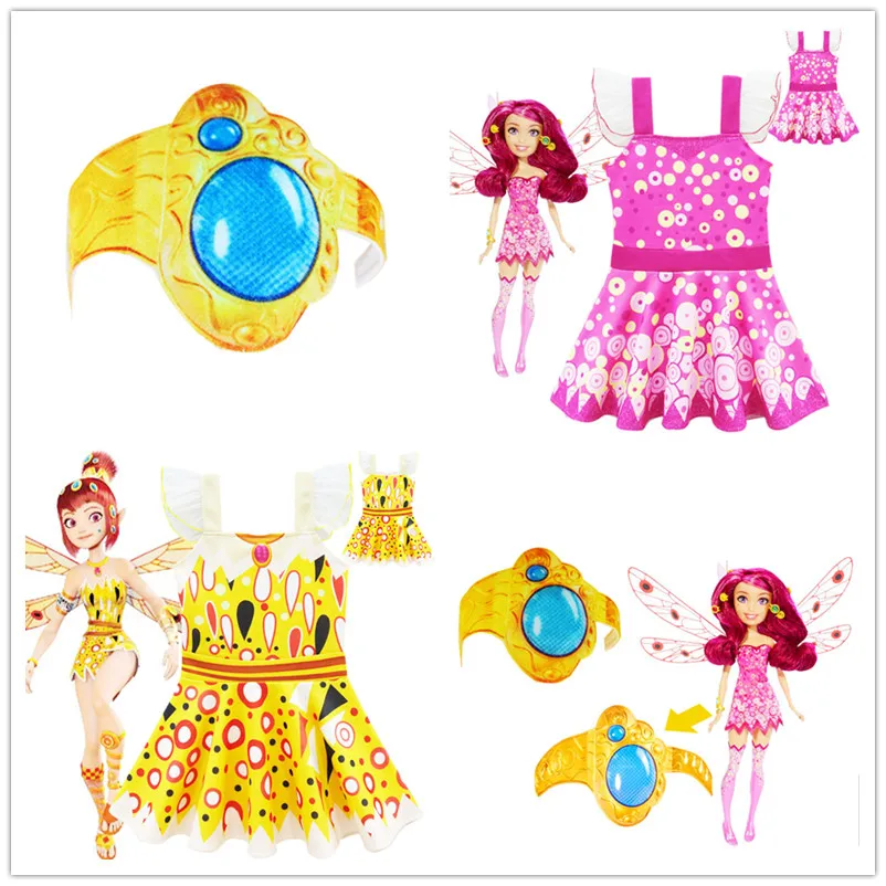 

Mia Dress Yuko Vest Dress Mia Cosplay Costume for Halloween Party Toddler Girls Summer Clothing