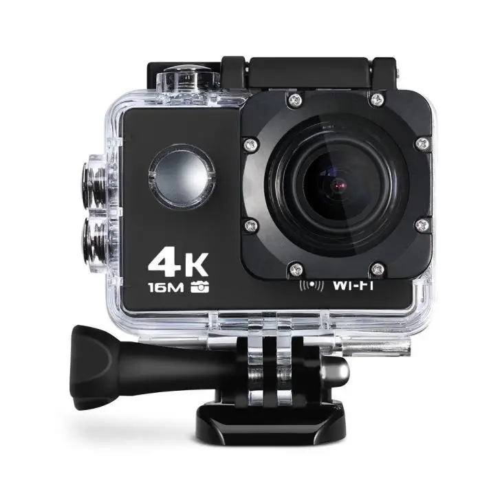 Ultra HD 4K Спортивная экшн-камера 1080P Wifi 16 МП Go Diving Pro cam водонепроницаемая Спортивная DV DVR камера на шлем с дистанционным управлением - Цвет: Without remote