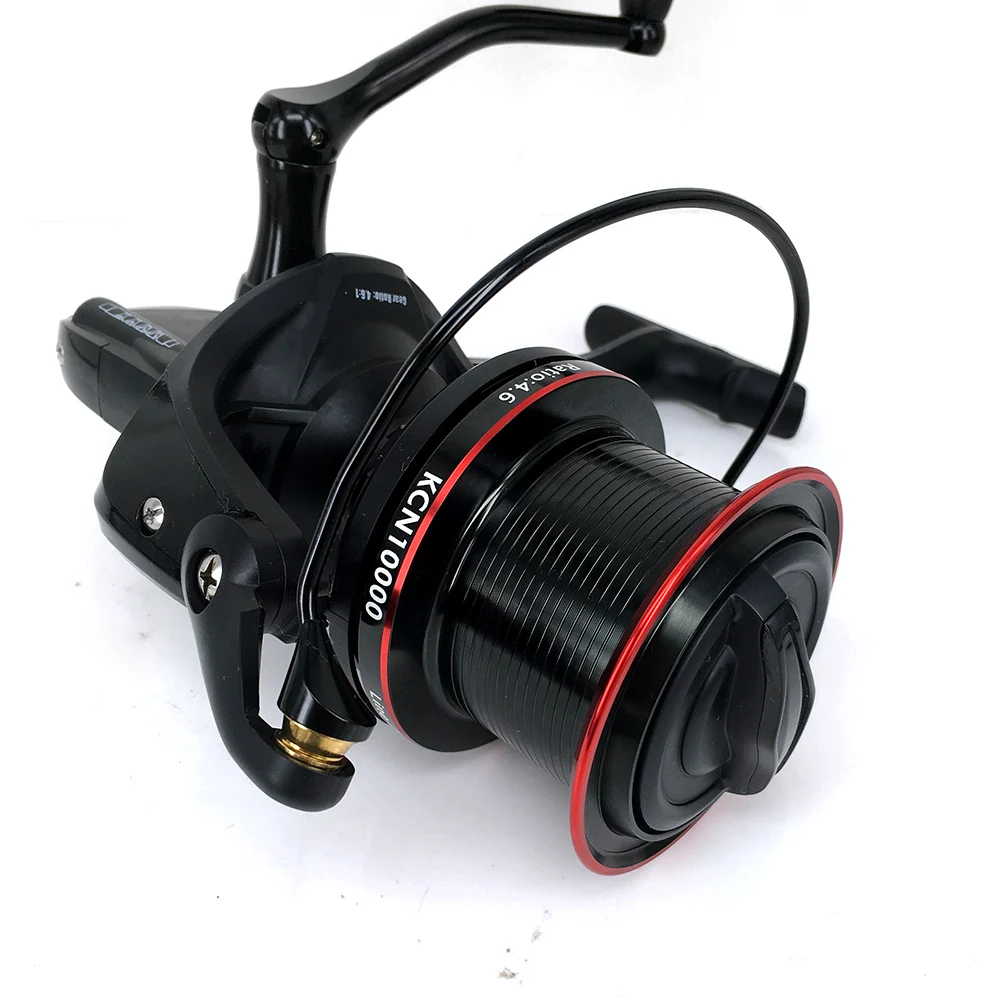

Superior Full Metal Spool 12+1BB 10000 Series Surf Spinning Fishing Reels Big Long Shot Casting Fly Sea Wire Cup Wheels 4.6:1