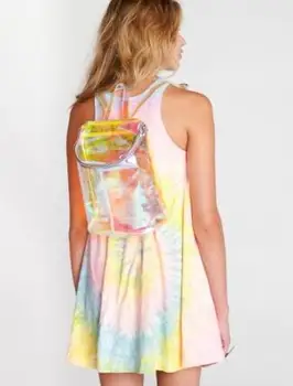 

Joyloading Stylish PVC Laser Transparent Backpack