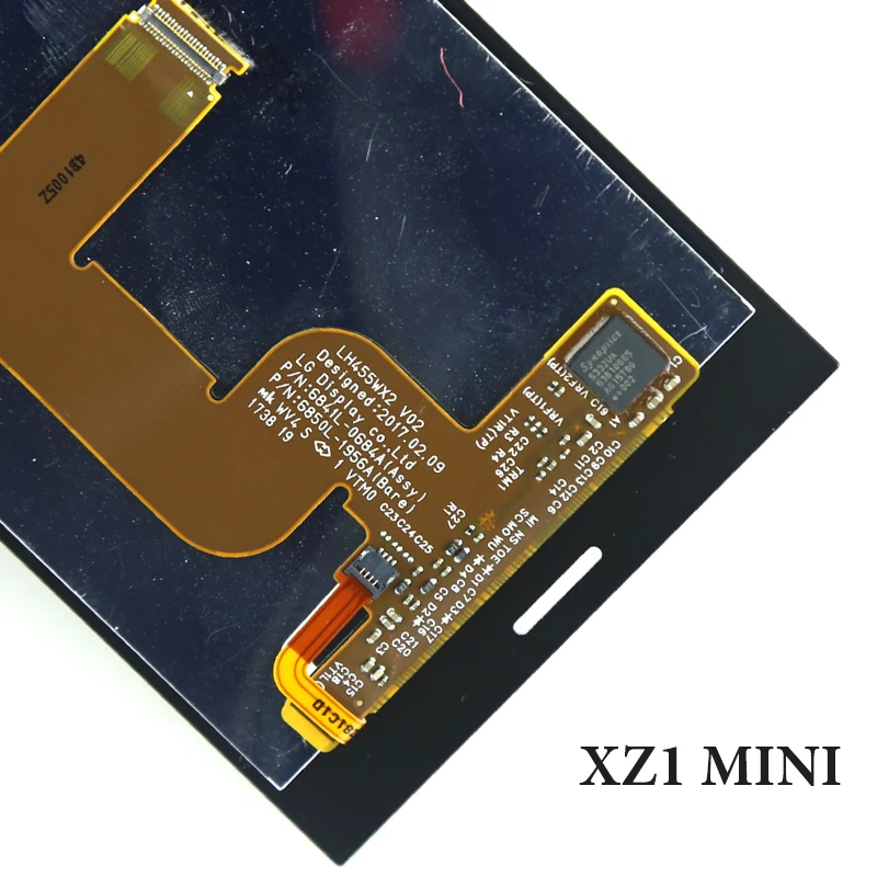 Для sony Xperia XZ1 ЖК-дисплей с сенсорным экраном с рамкой в сборе Замена для sony Xperia XZ1 Compact Mini lcd