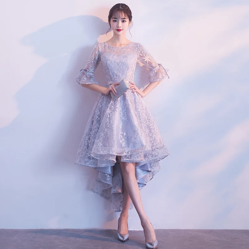 plus size high low formal dresses