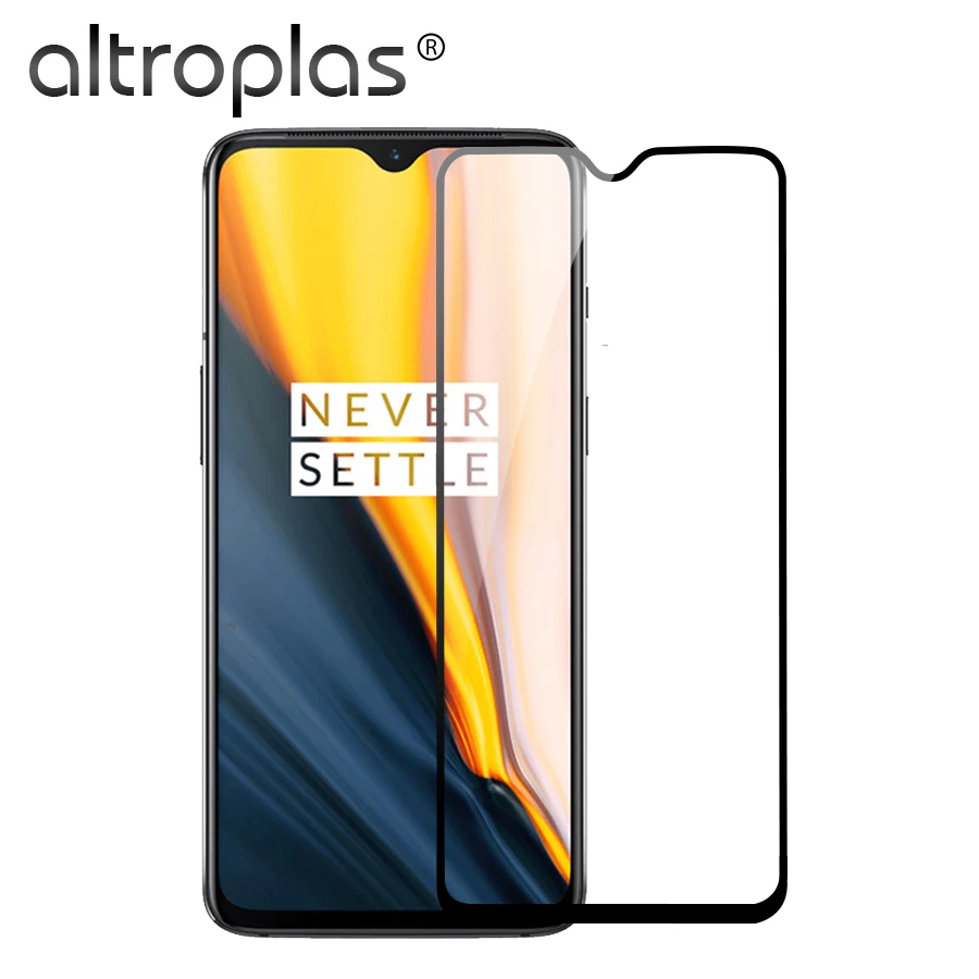 

Altroplas For Oneplus 7 Glass Screen Protector Explosion-proof Tempered Smartphone Cover Mobile Phone